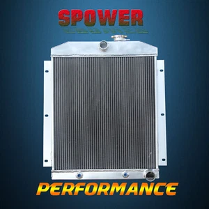 Alloy Radiator For chevrolet 3100/3600/3800 Truck Pickup 1947-1954 AT/MT 3 Rows - Picture 1 of 6