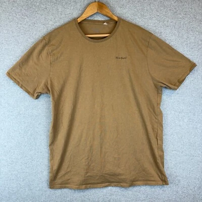 Camisa Karl Lagerfeld Hombres XL Marrón Firma París Diseñador Moda Diseñador Suave Foto 1 de 4