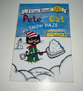 Pete The Cat Snow Daze My First I can Read Paperback Book James Dean Scholastic - Imagen 1 de 2