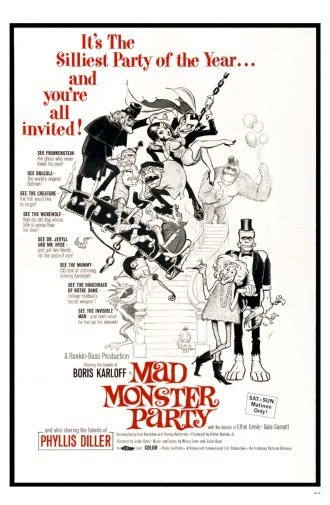 EB POSTERS Mad Monster Party Movie Poster 11x17 Mini Poster (28cm x43cm) #01