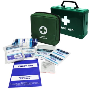 Kit de primeros auxilios de emergencia para auto de viaje Qualicare para 1 persona - Imagen 1 de 4