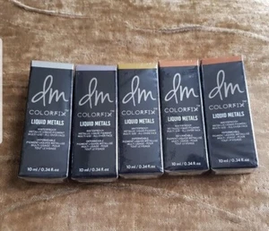 Danessa Myricks Colorfix Liquid Metals. New and Boxed. 5 shades available