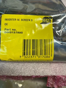 ESAB Welding 0449137880 Inverter W. Screen B New Factory Sealed - Picture 1 of 2