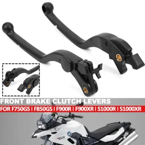 Front Clutch Hand Brake Levers For BMW F750GS F850GS F900R F900XR S1000R S1000XR - Foto 1 di 46