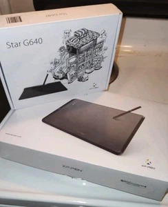 XP-Pen. star 05 V2 & G640 w/Stylus Two Tablets - 2 Graphics Drawing Tablets. - Afbeelding 1 van 19