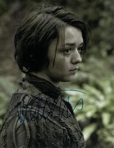 Maisie Williams signiertes 14 x 11 Foto von Game of Thrones mit PSA DNA COA - Bild 1 von 1