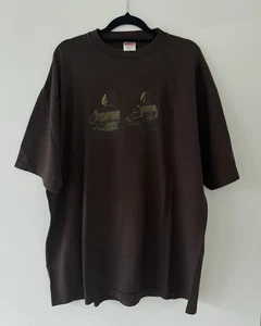 1998 Supreme Eric B & Rakim Tee Brown Size XL - Picture 1 of 4