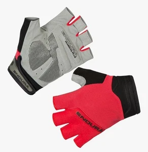 Endura Hummvee Plus II Gel-Padded Cycling Gloves Fingerless In Red - New Other - Picture 1 of 5