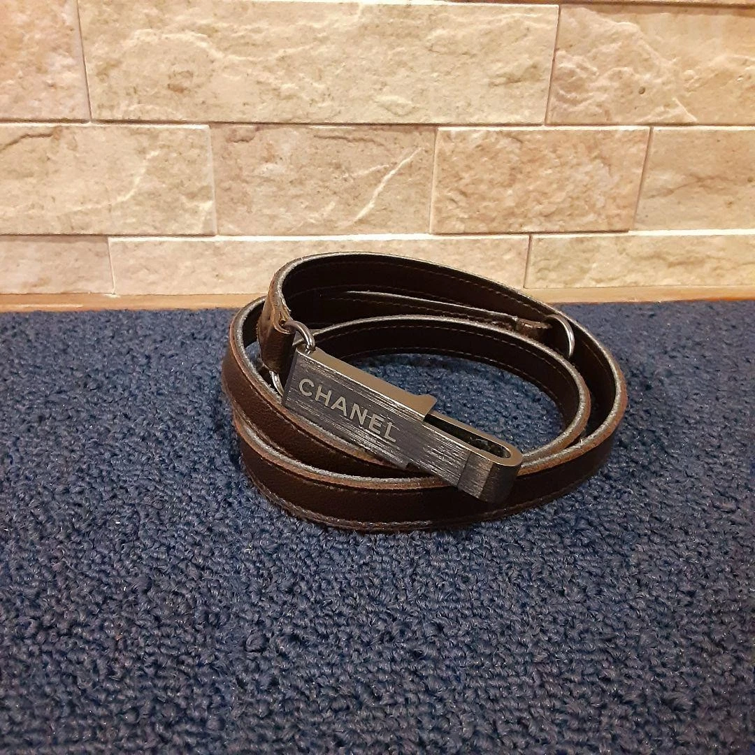 CHANEL Leather Brown Belts for Women for sale | eBay