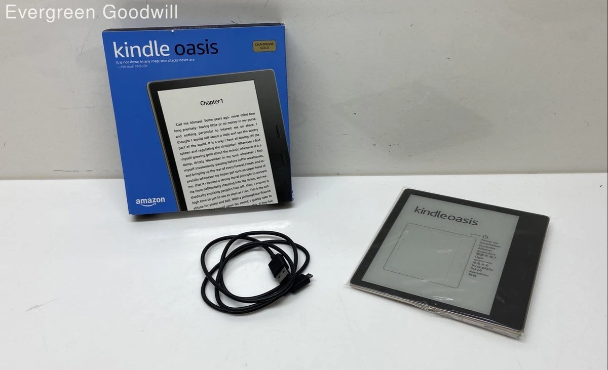 Amazon Kindle Oasis (9th Generation) 7 in - 8.9 in Screen eBook