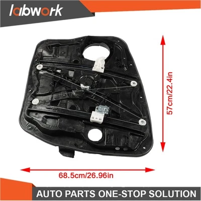 Regulador de ventana eléctrica de puerta de laboratorio delantero izquierdo para Hyundai Santa Fe XL 2013-2019 Foto 1 de 4