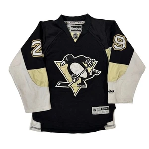 Maglia NHL Hockey Marc-Andre Fleury #29 Pittsburgh Penguins Youth taglia S/M - Foto 1 di 7