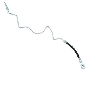 FOR AUDI SEAT SKODA VW REAR RIGHT RH BRAKE HOSE METAL PIPE FITTED SET BRAND NEW - Picture 1 of 2