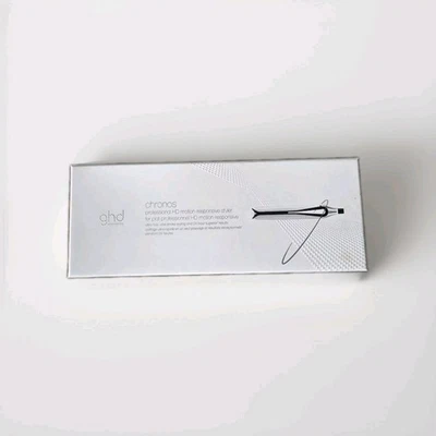 Ghd Chronos Styler 1" Flat Iron Hair Straightener White New In Box - Image 1 of 3