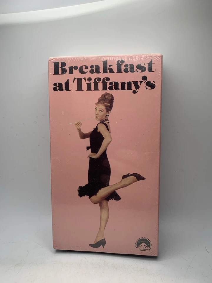 Breakfast at Tiffanys (VHS, 1961, 1988 New Sealed) Paramount Watermarks - Image 1 of 4