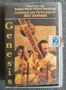 Pandit Ravi Shankar Genesis Original Soundtrack Music India Cassette 1998 - Foto 1 di 8