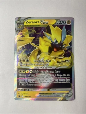 Zeraora VSTAR SWSH265 SWSH: Sword & Shield Promo Cards Holo - Image 1 of 2