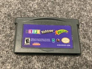 The Game of Life / Yahtzee / Payday (Game Boy Advance, 2005) Tested & Working - Picture 1 of 4
