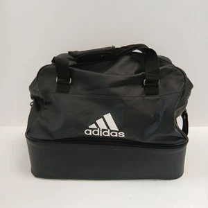 Adidas Large Sports Bag Black White Logo RMF17-GB - Picture 1 of 13