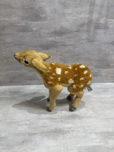 Hansa 2015 Plüschtier Stofftier Baby Rehkitz Bambi Kunstfell Spielzeug - Bild 1 von 9