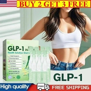 HHVB GLP-1 SIX-IN-0NE Gesundheitslösung Flüssigkeit zum Einnehmen, GLP-1 Tropfen 7 Flaschen - Bild 1 von 7