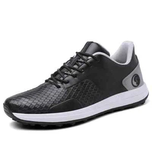 Profi Herren Golfschuhe Wasserdicht Golfer Turnschuhe Atmungsaktiv Wanderschuhe - Bild 1 von 30
