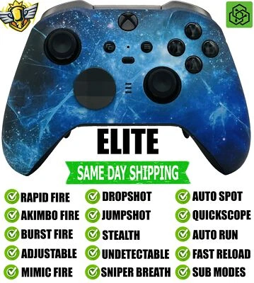 Blue Nebula Elite Series 2 Rapid Fire Modded Controller for Xbox Series X/S PC - Image 1 of 4