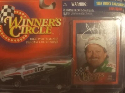 Winners Circle John Force NASCAR Diecast escala 1:64 - rojo Foto 1 de 2