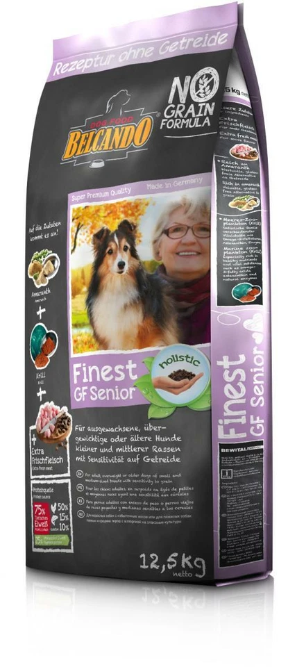Belcando Finest GF Senior 12,5 kg getreidefreies Hundefutter für ältere Hunde - Bild 1 von 1