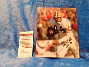 Leroy Kelly Cleveland Browns Signed Auto 8x10 Photo JSA Authenticated HOF - Picture 1 of 4