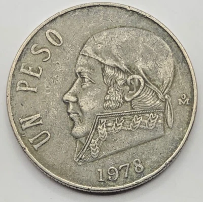 México 1978 Un Peso - Mexicano 1 Peso - Envío Gratis Foto 1 de 4