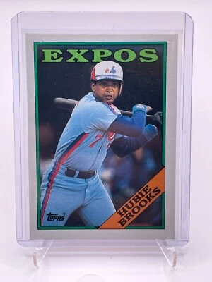 1988 HUBIE BROOKS Topps #50 Excellent - Image 1 of 2
