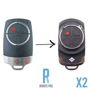 2 transmisores de garaje remoto B&D TB6 Tri Tran+ negro PanelPro/ADV/SDO-4V1/RDO - Imagen 1 de 9