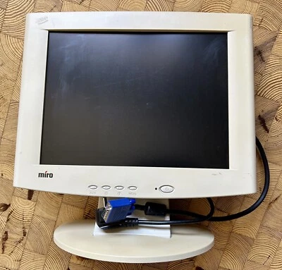 miro FP156 Bildschirm EN-LM500 TFT Monitor 15 Zoll  - an Bastler - Bild 1 von 4
