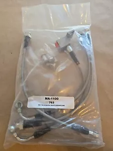Mazda Miata 1989,7-93,8 líneas de freno trenzadas de acero MA-1100 763 (1) - Imagen 1 de 11