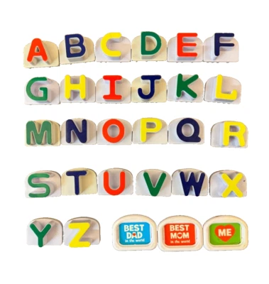 Leap Frog Fridge Phonics Complete Alphabet Replacement Capital Letters 26 Extras - Image 1 of 4