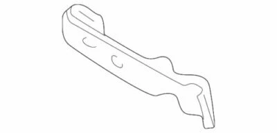 Genuine GM 1993-2002 Chevrolet Pontiac Headlamp Assembly Upper Bracket 10247777 - Image 1 of 2