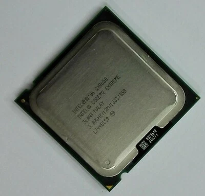 Intel Quad QX9650 Desktop CPU Processor LGA775  FSB 1333MHz Quad-Core 130W TDP - Image 1 of 3