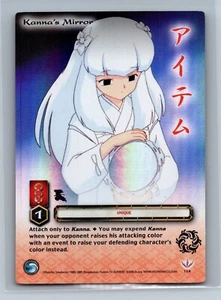 Inuyasha TCG - Kanna's Mirror 114 - FOIL Rare - Score Jaki - Picture 1 of 2