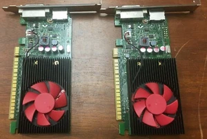 Lot of 2 x HP NVIDIA GEFORCE 917882-002 DDR3 graphics card - Picture 1 of 3