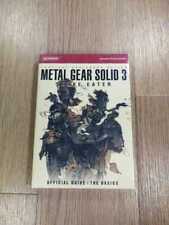C1679 Book Metal Gear Solid 3 Snake Eater Official Guide The Basics Ps2 Strategy
