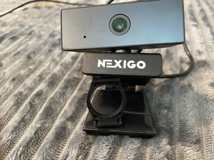 USED, Excellent: Nexigo N660 1080p Full HD Webcam with Microphone Open box - Afbeelding 1 van 16