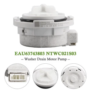 EAU63743803 NTWC021S03 Washer Drain Motor Pump für LG Washing Machine - Bild 1 von 9