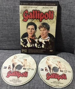 GALLIPOLI DVD 2 Disc Anniversary Edition MEL GIBSON MARK LEE *Discs Mint* - Picture 1 of 2