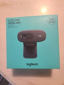 Logitech C270 Web Camera Webcam 720p 30fps (960-000694) - Picture 1 of 7