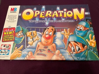 Operation lBoard Game By MB Games 2004 Brand New & Sealed - Free Postage - Image 1 of 4