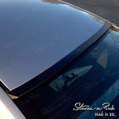 StanceNride Rear Roof Spoiler Window Wing (Fits: Audi S4 2000-2001 b5 type 8D) - Image 1 of 4