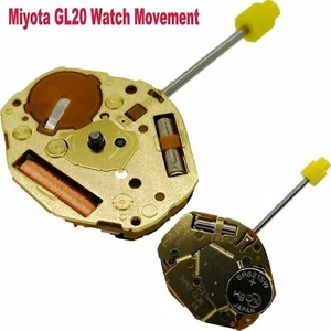 Miyota GL20 Orologio Movimento con Batteria per 2 Pin Orologio Quarzo Orologio Elettronico - Foto 1 di 5
