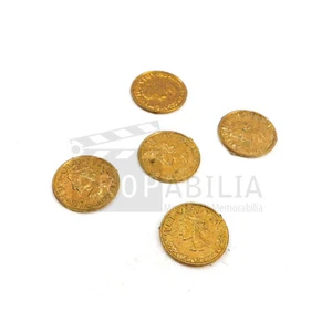 SPIDERMAN 2 Set Cinque Monete Bancarie Prop Film Originale con Propabilia COA (0942) - Foto 1 di 6