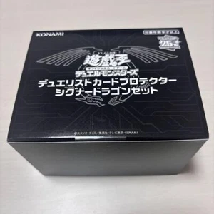 Yugioh Oficial Duelista Tarjeta Protector Firmante Dragón Conjunto Manga Centro NUEVO JP - Imagen 1 de 5
